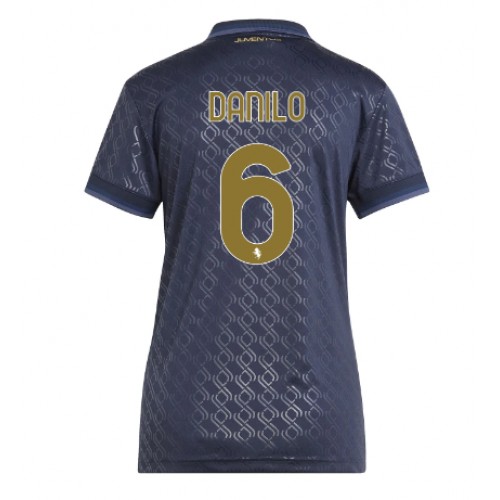 Fotbalové Dres Juventus Danilo Luiz #6 Dámské Alternativní 2024-25 Krátký Rukáv